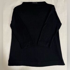 August Silk Women’s Black Knit Top, XL 100% Silk 
Like New
